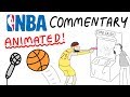 Crazy NBA Commentary, Animated! (Part 1)