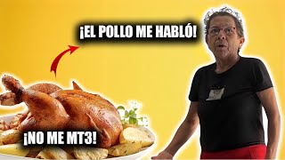 El pollo que nos íbamos a comer esta vivo