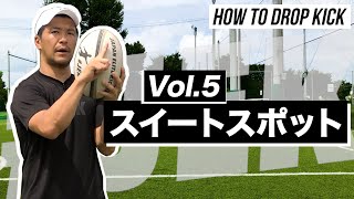 【Vol.5 How to Drop Kick】ドロップキックはボールのどこを蹴ればいいの？