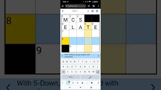 Speedsolving the NY Times Mini Crossword! (4 Nov 24) #puzzle