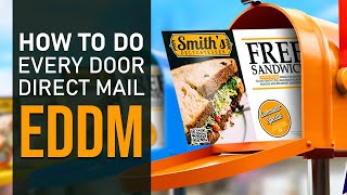 Maximize Profits with this Mailing Secret! EDDM Explained | Designprintnyc| Cost effective marketing