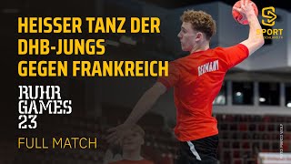Deutschland - Frankreich | Full Match - U17-Vier-Nationen-Turnier, Ruhr Games | SDTV Handball