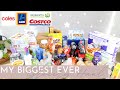 MY BIGGEST GROCERY HAUL EVER! - Aussie family of 4 (ALDI, COSTCO, COLES & WOOLWORTHS)