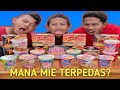 TRIO MUKBANG | COBAIN SEMUA MIE TERPEDAS YANG ADA DIINDOMARET! SIAPA YANG MENANG? | Mikael TubeHD