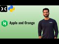 Apple and Orange | HackerRank