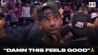Chris Paul Emotional After Making First NBA Finals In 16 Seasons