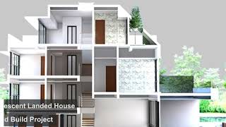 Freehold Landed House @ Seraya Crescent. 3 storey + basement 4622 sqf. For sale $4.88m.