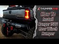 Polaris Ranger 1500 XD Rear Bumper Install | Thumper Fab