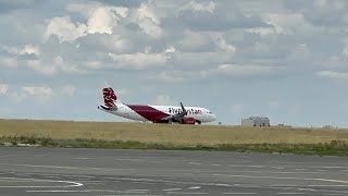 Double Flyarystan spotting in one day at Semey International Airport