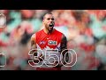 350 games for Lance Franklin