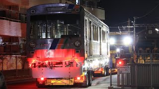 【静岡鉄道1000形1010編成えちぜん鉄道譲渡陸送】長沼車庫出発〜国1バイパス