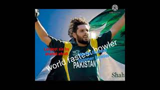 shahid khan afridi status created by Cricket gaming 17