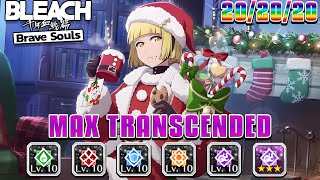 DOES HER JOB WELL! Max Transcended T20 XMas Liltotto PvE \u0026 GQ Showcase | Bleach Brave Souls