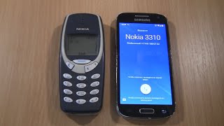 Samsung S4 mini  android 11  Over the Horizon Incoming call \u0026Nokia 3310  Outgoing call in 2022