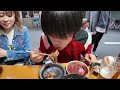 急遽！はなわ家【大阪弾丸ツアー🚅】関西グルメ🍚食べ歩き飲み歩き🍺爆食旅！西成ディープグルメも！ 飯テロ モッパン familyvlog japanesefood