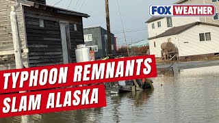 Western Alaska Devastated By Floods Caused By Typhoon Halong's Remnants