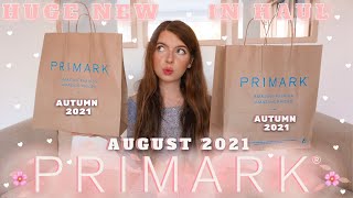 HUGE NEW IN PRIMARK HAUL AUGUST 2021! | *Autumn 2021* 🍂 🍁