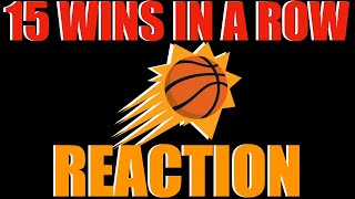 Phoenix Suns 15 Wins In A Row Post-Game Reaction #Suns