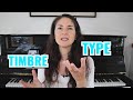 What's Your Vocal TIMBRE TYPE And Why It's So Important To Know It?