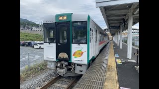 JR東日本 石巻線 キハ110形 女川駅から小牛田駅 車窓 （2023/06/30）