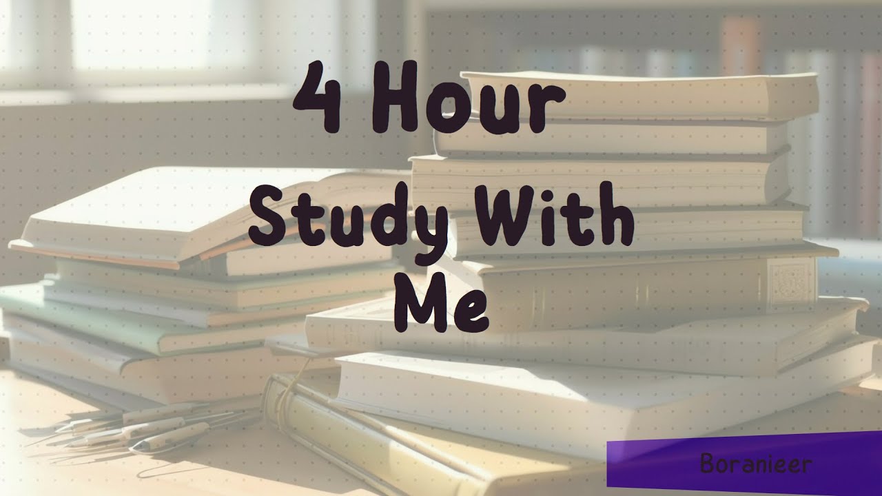 4 Hour Study Stream Youtube