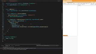 Migrating a promise-based Ionic searchbar example to use rxjs and Observables