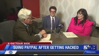 Woman suing PayPal after getting hacked