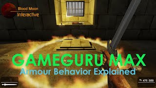 GameGuru Max Tutorial - Armour Behavior Explained