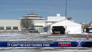 Test Nebraska accommodates to cold temperatures
