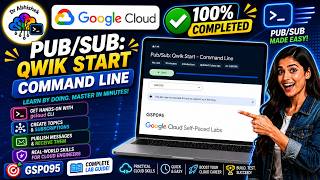 Pub/Sub: Qwik Start - Command Line #GSP095 #qwiklabsarcade2026