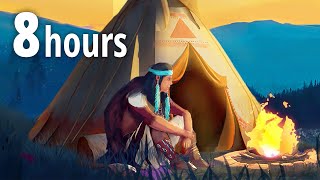 8 hours Native American Flute Music for Sleep, Relaxation and Meditation