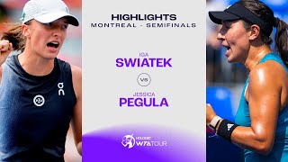Iga Swiatek vs. Jessica Pegula | 2023 Montreal Semifinals | WTA Match Highlights