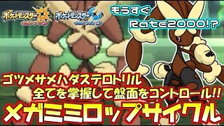 【ポケモン】Mission:メガミミロップを一貫させよ!!ターン管理と定数ダメージの“戦術(タクティクス)”【ウルトラサン/ウルトラムーン】