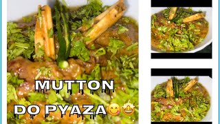 Mutton do pyaza 🤩🥰बहुत हो लज़ीज़👌🏻||lazeez mutton|| #mutton #cooking #trending #viral #dopyaza