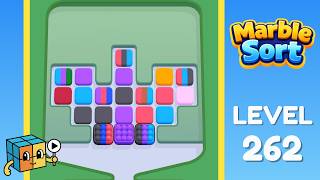 Marble Sort Level 262 Walkthrough Solution