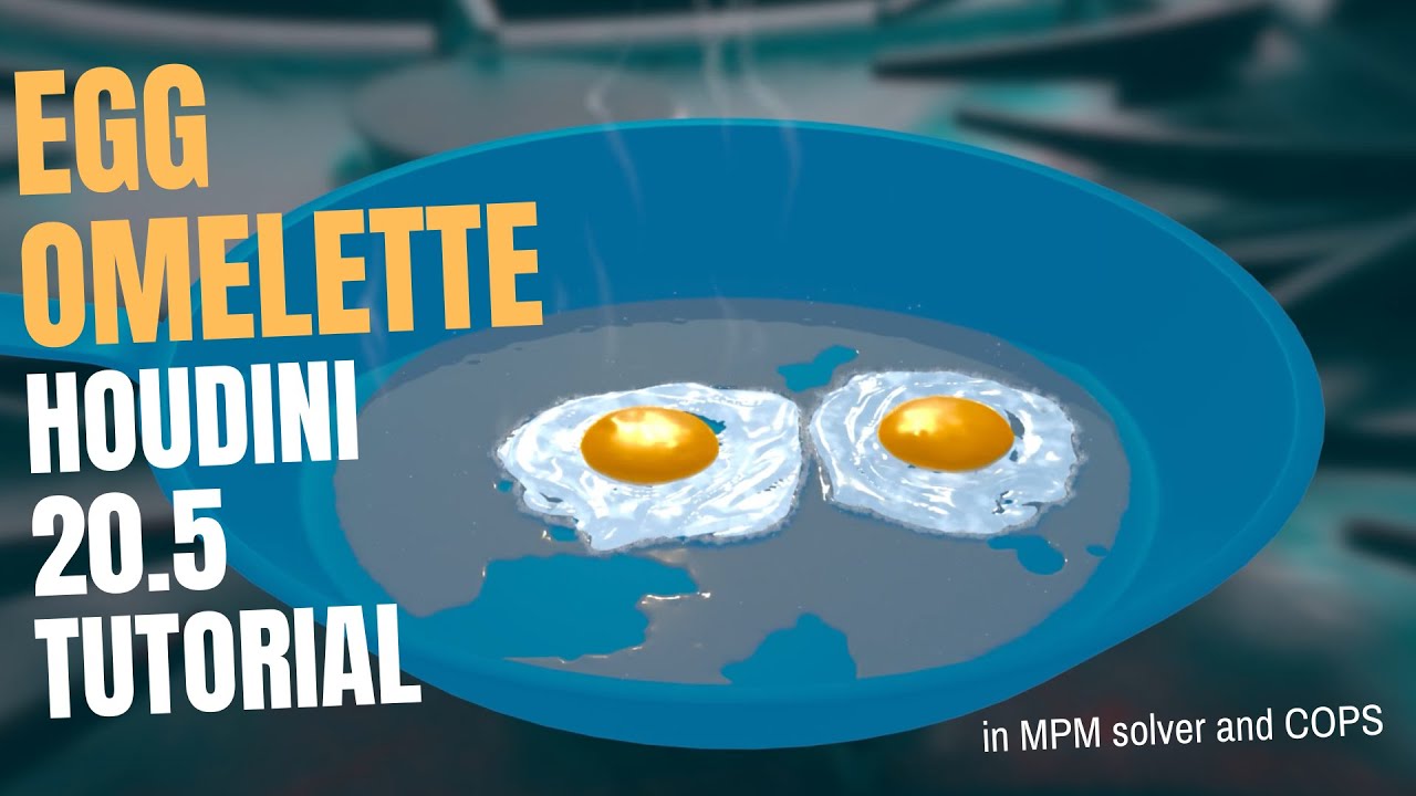 Egg Crack Simulation Tutorial Houdini 20 5 Mpm Solver Cops Free