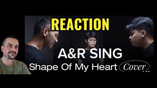 A&R Sing - Shape Of My Heart (Cover) REACTION