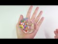 최초 도전 본드 칼라풍선 으로 투명 펄러비즈 핑크 물풍선 만들기 glue slime colors perlerbeads water balloons diy