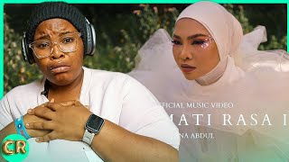 AINA ABDUL - JANGAN MATI RASA ITU (OFFICIAL MUSIC VIDEO) |SINGER REACTION