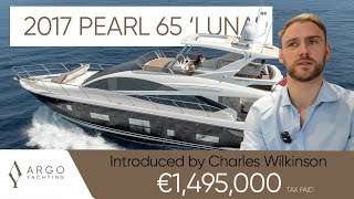 FOR SALE - 2017 Pearl 65 'Luna' Introduced by Charles Wilkinson