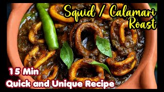 The Best SQUID / CALAMARI MASALA ROAST Recipe You'll Ever Try | कलमरी मसाला