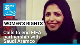 Women footballers call on FIFA to end partnership with Saudi Aramco • FRANCE 24 English