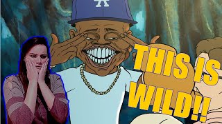 THIS IS WILD!!! I @MeatCanyon "Let's Go DaBaby" Cartoon Reaction