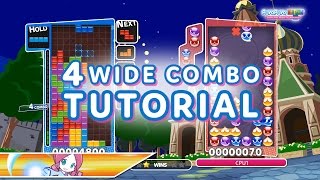Puyo Puyo Tetris: 4 Wide Combo Tutorial