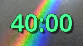 40 Minute Timer | Rainbow Colors