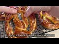 eng 소프트 프레첼 ⁝🥨 프레첼 특유의 풍미가 너무 좋아요~ homemade soft pretzels