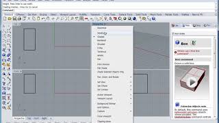 Rhino 3D 강좌 - 2. 세가지 타입의 커맨드 사용법