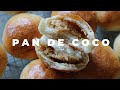 Pan de coco II No-Eggs Buns II Coconut buns II Tinapay