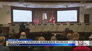 City Council Approves Sewer Rate Increase | June 26, 2025 | News 19 at 10 p.m.