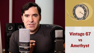 Mic Comparison: Vintage 67 vs. Amethyst on Drums, Voice, Guitar [w/ JZ Mics]